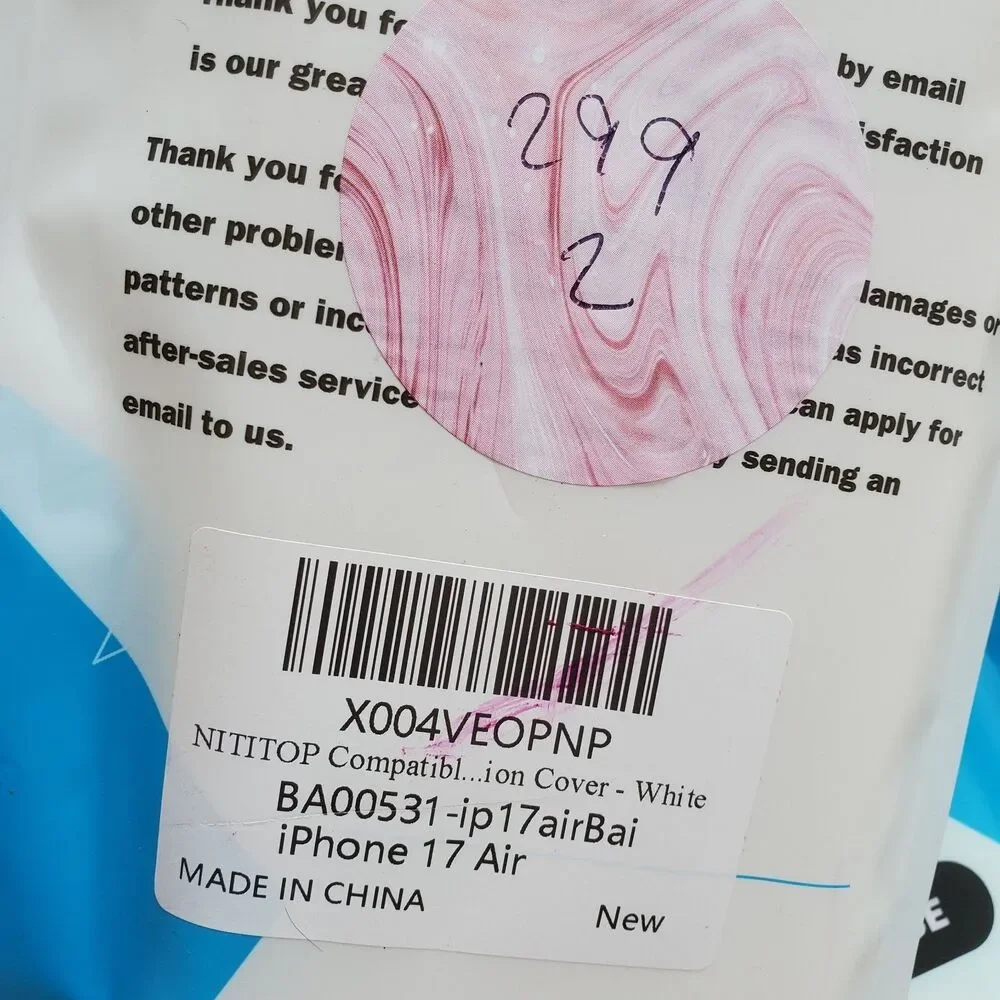 Unbranded please see